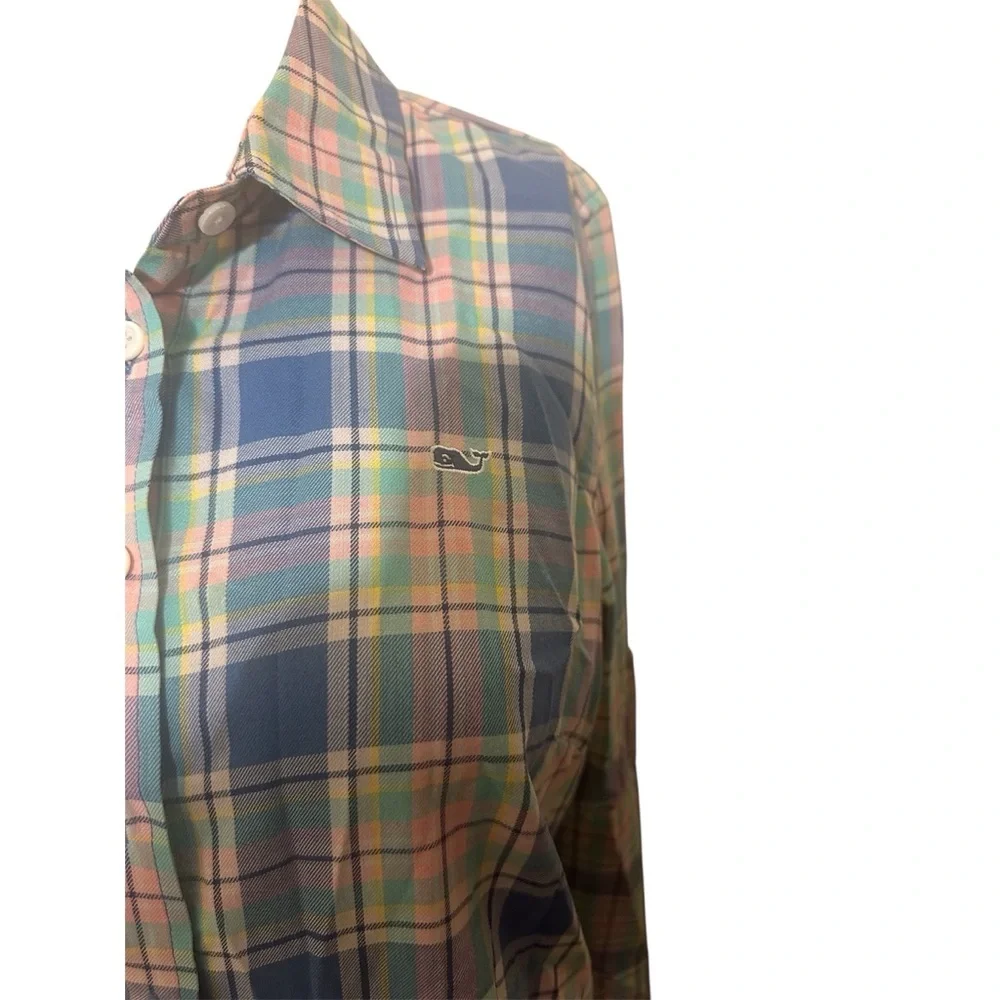 Vineyard Vines Multicolor Plaid Shirt - Picture 2 of 4